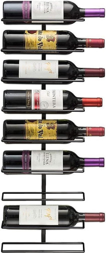 Wall mounted wine rack metal - mounted, rack,