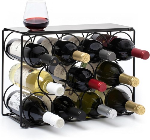 Countertop wine rack black - countertop, –