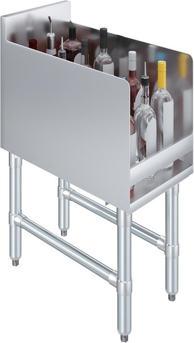 Stainless steel tier liquor - stainless,