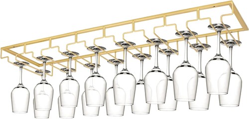 Wine glass rack under cabinet - rack,