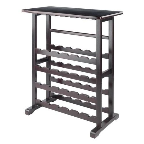 Vinny wine rack espresso - vinny,