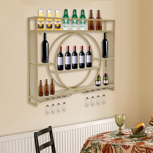 Wall mounted wine - wall, rack,