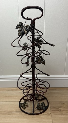 Metal wine rack tall - rack, 31”