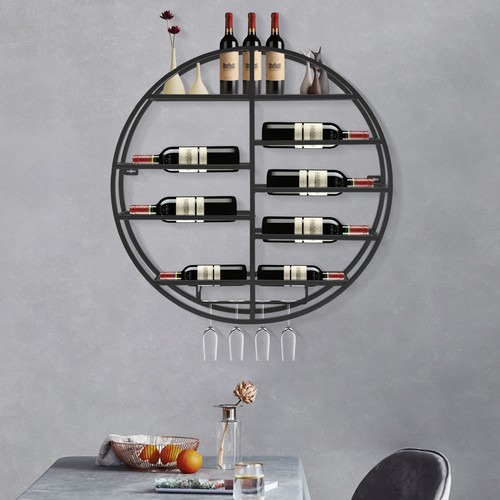 Wall mounted wine rack - mounted,