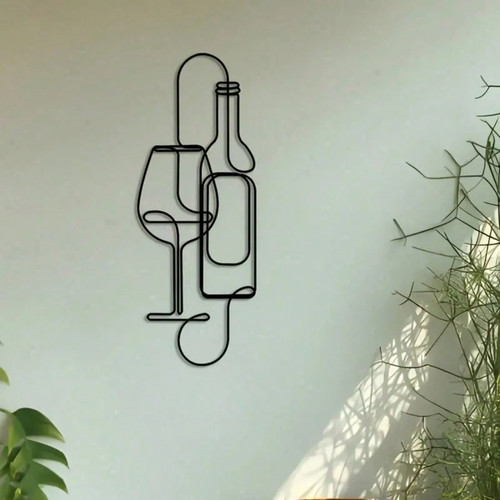 Wall mounted iron - wall,