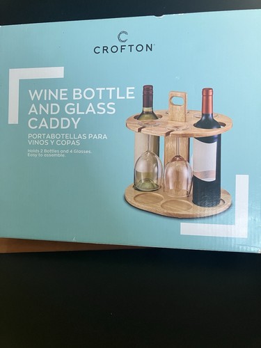 Wine bottle glass holder - wine,
