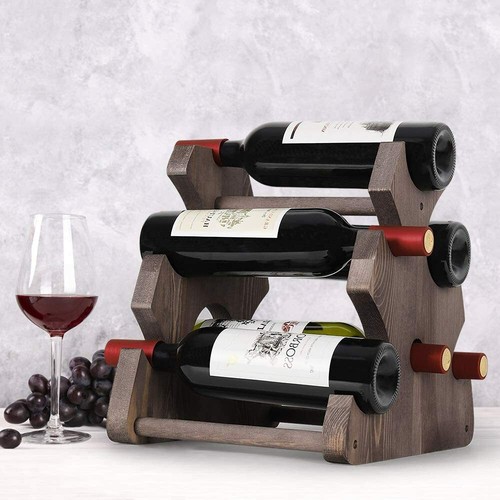 Bottles rustic wood wine - wood,