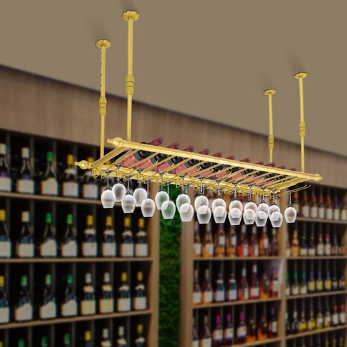Rustic wine rack wall mounted - rustic,