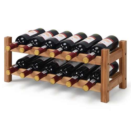 Tier bamboo wine - 2-tier,