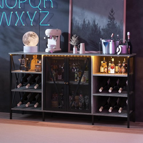 Wine bar cabinet with - bar,