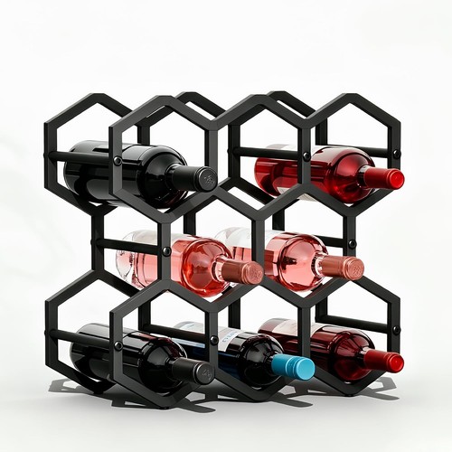 Tier hexagon metal - hexagon,
