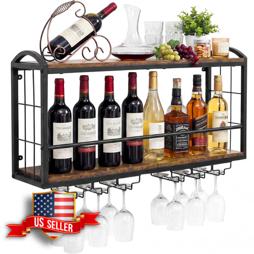 Wall mounted wine rack - wall,