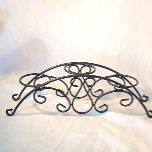 Black metal countertop - metal,