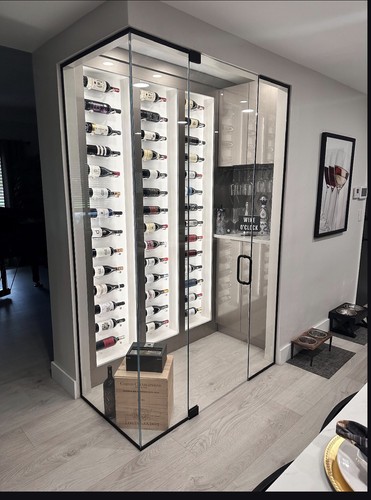 Acrylic wine peg rac - acrylic,