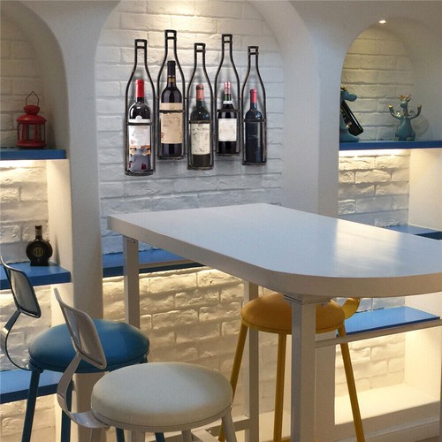 Bottles wall mounted - 5-bottles, wine