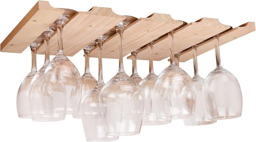 Wine glass holder wooden - holder-a,