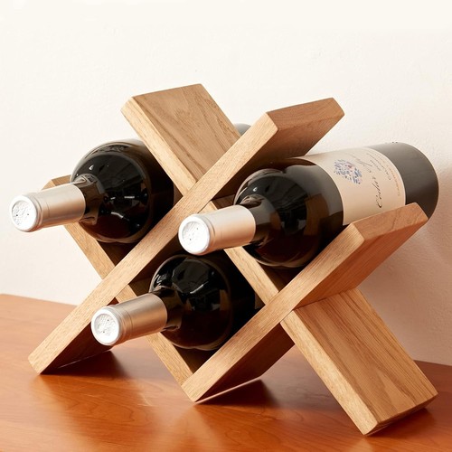 Wine rack countertop oak - countertop,