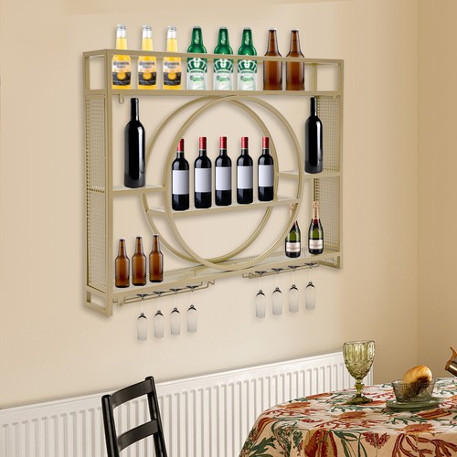 Wall mounted wine rack - wall,