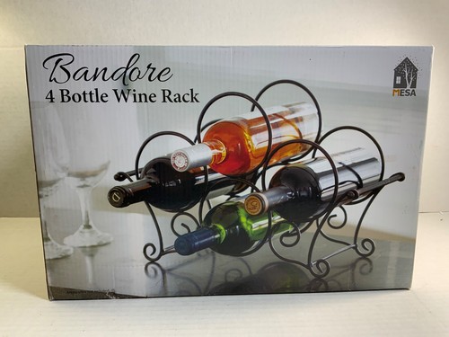 Wine rack metal black - metal,
