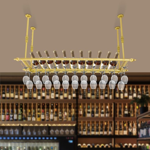 Rustic wine rack wall mounted - rustic,
