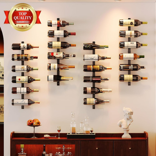 Bottle wall mounted wine - 12, wall-mounted