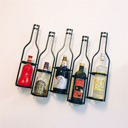 Bottles wall mounted wine - wall,