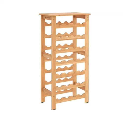 Bottle bamboo wine - wine, rack