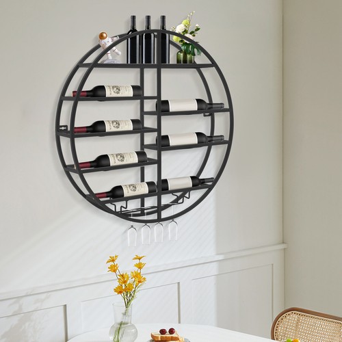 Wall mounted wine - wine, rack