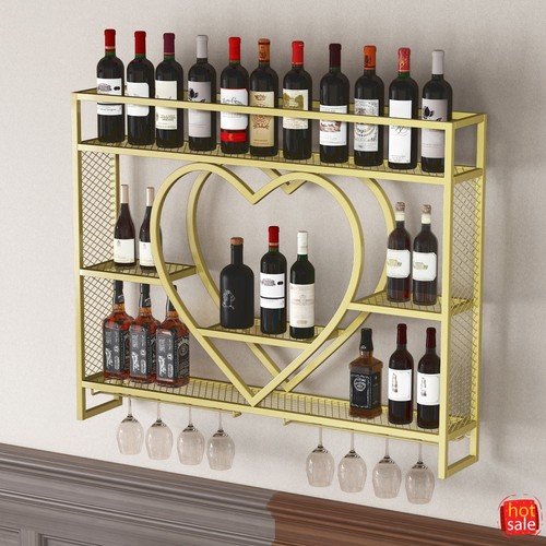 Tier wall mounted wine - wall, rack