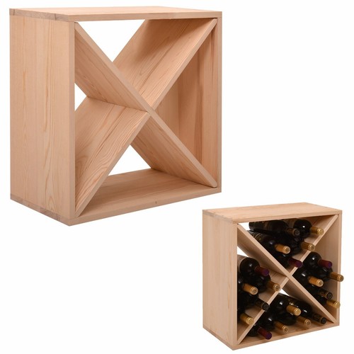 Modular wine rack - wine, stackable
