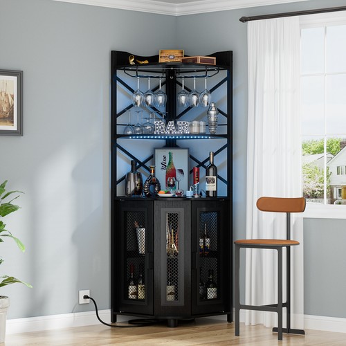 Corner wine bar - bar, with