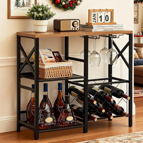 Wine bar cart rustic - cart,
