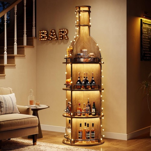Industrial wine rack - 75",