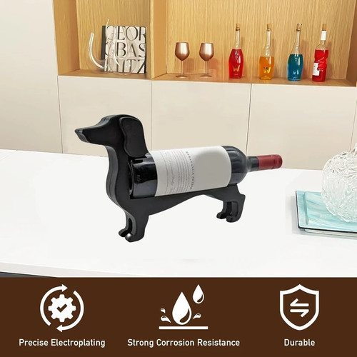 Thirsty dog dachshund - dog, wine