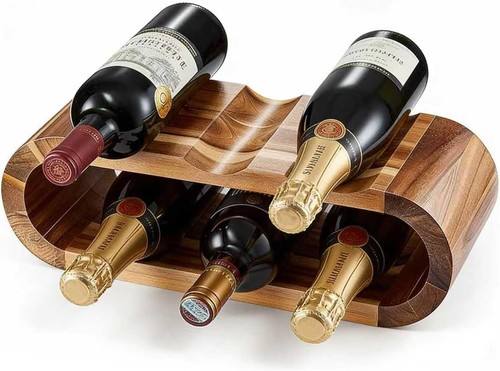 Classic wooden wine rack - wooden,