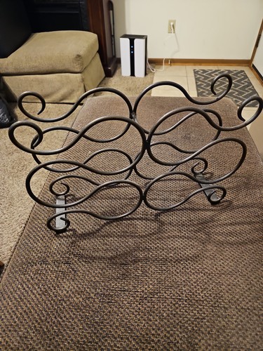 Bottles wrought iron style - wrought,